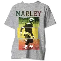 Ginza.se Bob Marley: Unisex T-Shirt/Football Text (Grey) (XX-Large)