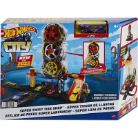 Hot Wheels City Super Twist Tire Shop