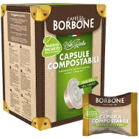 Caffe Borbone | Don Carlo Miscela Oro Komposterbar - 50 kapslar til Lavazza a Modo Mio