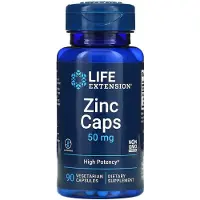 Life Extension , Zinkkapslar, Hög Potens, 50 mg, 90 Vegetariska Capslar