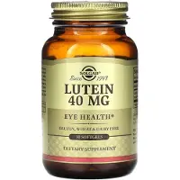 Solgar , Lutein, 40 mg, 30 Myggel