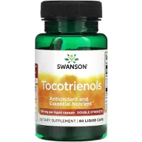 Swanson Health , Tocotrienoler, Dubbel Styrka, 100 mg, 60 Flytande Kapslar