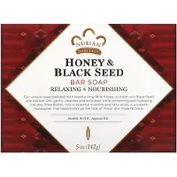 Nubian Heritage Nubian Heritage, Honey & Black Seed Soap Bar, 5 oz (142 g)