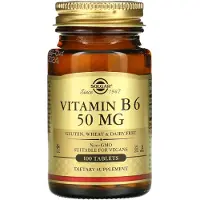 Solgar Solgar, Vitamin B6, 50mg, 100 tablets