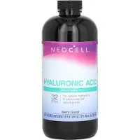NeoCell , Flytande hyaluronsyra + Vitamin C, Smakrik blåbär, 16 fl oz (473 ml)