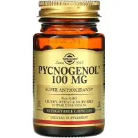 Solgar Solgar, Pycnogenol, 100mg, 30 vegetable capsules