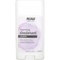 Now , Solutions, Långvarig Deodorant, Lavendel, 2,2 oz (62 g)