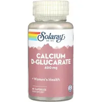Solaray Kalcium-d-glukarat 400 Mg 60 Enheter