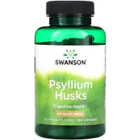 Swanson Health , Psyllium Husk, 610 mg, 100 Kapslar