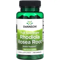 Swanson Health , Full Spektrum Rhodiola Rosea Rot, 400 mg, 100 Kapslar