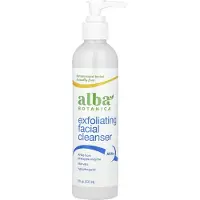 Alba Botanica , Exfolierande Ansiktsrengöring, 8 fl oz (237 ml)
