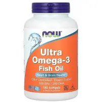 Now - ULTRA OMEGA 3 FISH OIL 90 SGELS