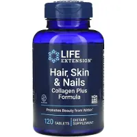 Life Extension Life Extension, hair, skin, nails, collagen plus formula, 120 tablets