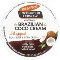 Palmer , Kokosoljaformulering med Vitamin E, Brasilisk coco creme, Whipad, 8,8 oz (250 g)