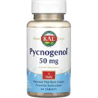 Kal , Pycnogenol, 50 mg, 60 Tabletter