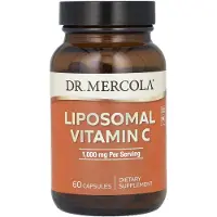 Dr. Mercola Dr. Mercola, Liposomalt Vitamin C, 1 000 mg, 60 kapslar (500 mg per kapsel)