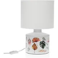 Versa Roxanne Keramisk Tygbordslampa 22.5x35x22.5 Cm