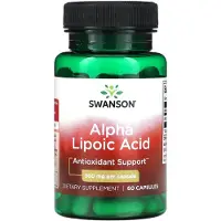 Swanson Health Swanson, Alpha Lipoic Acid, 300 mg, 60 capsules