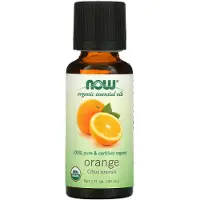 Now Foods, Organic Essential Oils, Orange, 1 fl oz (30 ml)