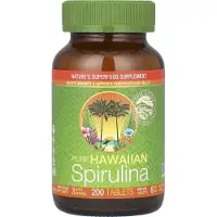 Cyanotech , Ren Hawaiiska Spirulina, 3 g, 200 Tabletter (500 mg per Tablet)