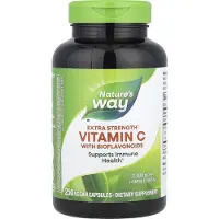 Nature'S Way Nature's Way, Vitamin C with bioflavonoids, 1,000 mg, 250 vegetable capsules