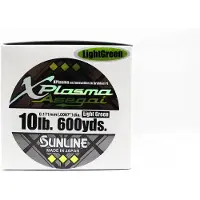 Sunline PE Line Asegai Xplasma 600yds PE 1 10lb Ljusgrön (5059) ljusgrön färg