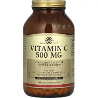 Solgar , Vitamin C, 500 mg, 250 Vegetabiliska kapslar