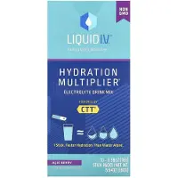 Liquid I.V., moisture multiplier, electrolyte drink mix, acai berry, 10 stick packs, 16 g (0.56 oz) each