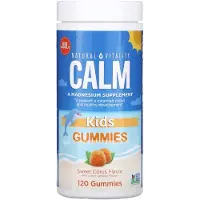 Natural Vitality Natural Vitality, CALM, children's gummies, sweet citrus, 120 gummies