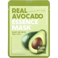Farm Stay , Real Avocado Essence Skönhetsmask, 1 ark, 23 ml (0,78 flytande uns)