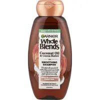 Garnier Garnier, Whole Blends, Coconut Oil & Cocoa Butter Smoothing Shampoo, 12.5 fl oz (370 ml)