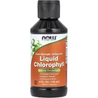 Now , Flytande klorofyll, Extra Stark, Osmak, 4 fl oz (118 ml)