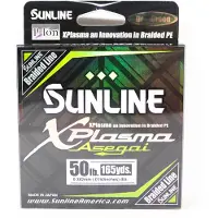 Sunline PE Line Asegai Xplasma 165yds PE 5 50lb Mörkgrön (5158) mörkgrön färg