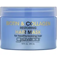 Giovanni , Biotin & Kollagen Återställande Hårmask, 10 fl oz (295 ml)