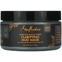 Shea Moisture SheaMoisture Afrikansk Svart Tvål Ansiktsmask för Problemhud, 4 Ounce