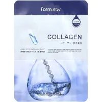 Farm Stay Visible Difference Mask Sheet - Kollagen av för kvinnor - 1 st mask