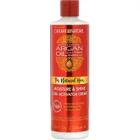 Creme of Nature Creme Of Nature, Moroccan Argan Oil, Moisture & Shine Curl Activator Cream, 12 fl oz (354 ml)