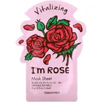 TonyMoly I'm Real Rose Hydrating Mask Sheet Pack om 1