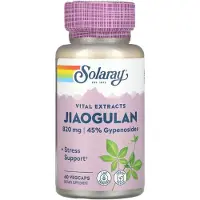 Solaray Jiaogulan 410mg Mood Kapslar 60 Enheter