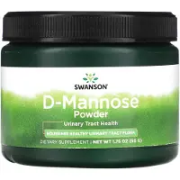 Swanson Health D-mannos pulver, 50G(1.75Oz)