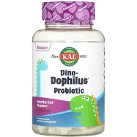 Kal Dino-dophilus Probioti Probiotic Tabletter Körsbär 60 Enheter