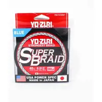 Yo-zuri Duel PE Line Super Braid 300YDS 40Lbs (0,32 mm) Blå R1268-B (1354) blå