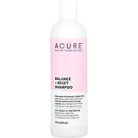 ACURE , Balance + Reset Shampoo, suitable for all hair types, Watermelon Fruit Extract and Blood Orange Flavor, 12 fl oz (354 ml) white