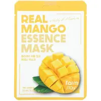 Super Merchant Farmstay Real Essence Mask Ansiktsmask i ark Mango 23 ml