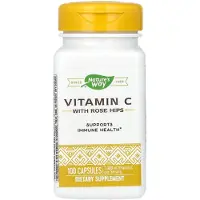 Nature'S Way , Vitamin C Med Ros Hips, 100 Capslar