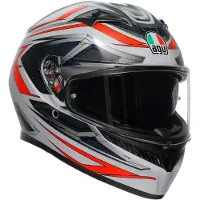 AGV K3 2.6 Utrymme Integralhjälm Matt/Vit/Röd/Blå M Unisex hvid