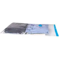 Alpina sport Tvättmaskin Alpina Vakuumpåse för förvaring av kläder, sängkläder 130x74cm och 86x50cm Alpina