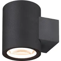 SLV Vägglampa , Svart, Vardagsrum, Aluminium