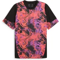 Puma Tränings T-Shirt IndividualCUP - Svart/Multicolor, storlek Medium