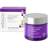 Andalou Naturals , Lift & Firm Cream, Hyaluronic Acid Dmae, 1.7 Fl Oz (50 Ml)